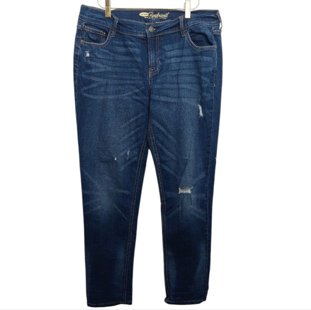 Old Navy Women's Size 10 Jeans Boyfriend Regular Blue Deanland